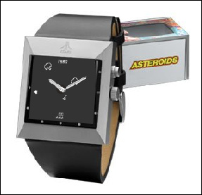 The Atari Asteroids Watch! - by Fossil