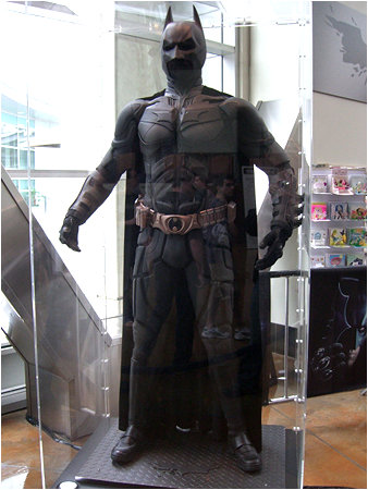 The Dark Knight himself. Quite the complex Batsuit, eh?