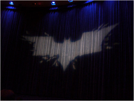 Waiting for the movie magic to begin...