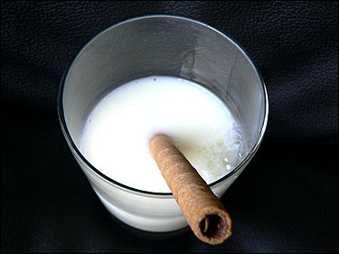 Hey! Who put out their cigar in my milk!?