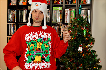 This holiday season, I celebrate Christmas with Turtle Power!