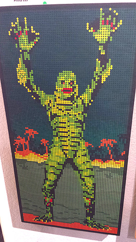 The Creature from the Black Lagoon's 60th anniversary group art show