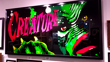 The Creature from the Black Lagoon's 60th anniversary group art show