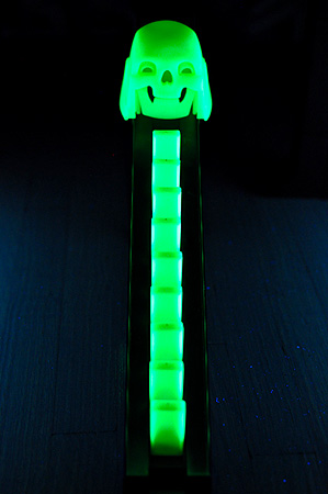 The Domino Rally Glow In The Dark Ghost Ride!