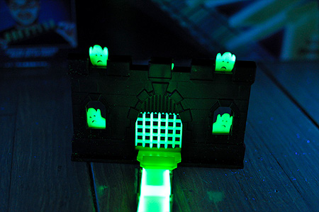 The Domino Rally Glow In The Dark Ghost Ride!