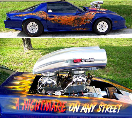 Fuel injection! Put your pedal to the metal, Dan! 