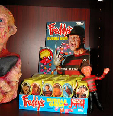 Freddy's Bubble Gum display box. Welcome to Wonderland, Alice!