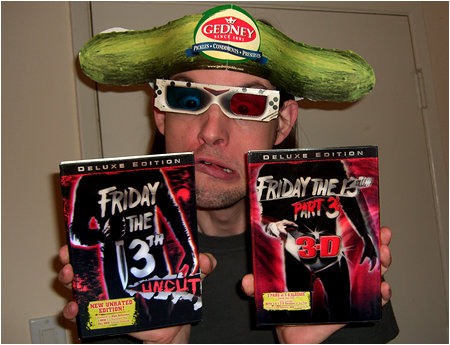 These DVDs look SO REAL in 3-D... it's like I'm actually holdin them!