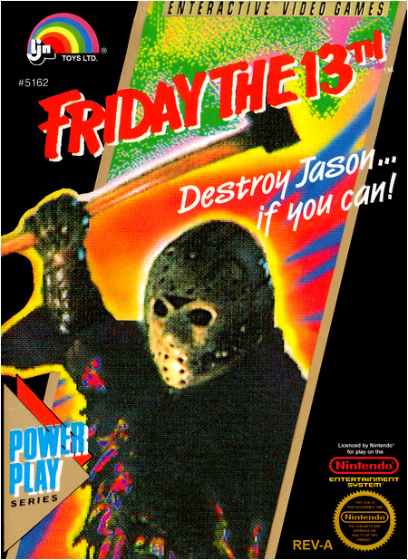 Friday the 13th for the Nintendo Entertainment System - coming soon to the San Diego Comic-Con as an exclusive glow-in-the-dark Jason Voorhees figure from NECA!