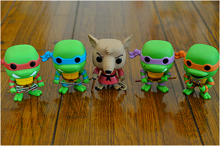 Funko POP! Vinyl Teenage Mutant Ninja Turtles figures! TMNT!