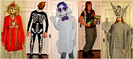 Our Halloween costumes from 2010!