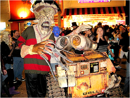 FrankenKrueger and Wall-E!