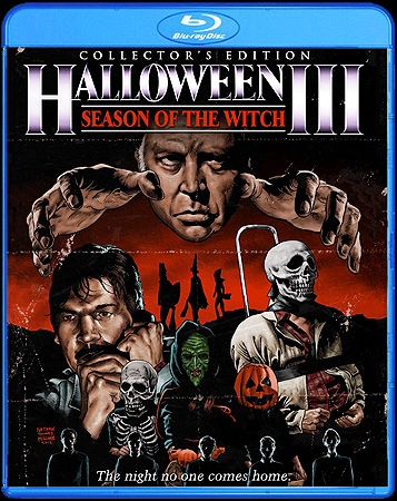 The Halloween III: Season of the Witch Collector's Edition Blu-ray poster art!