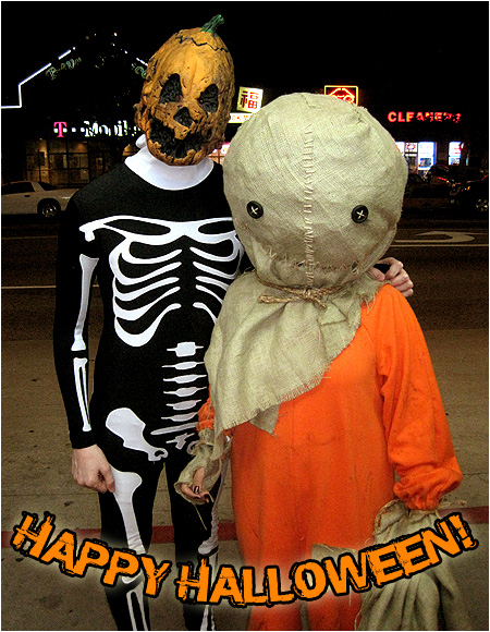Happy Halloween everybody! Thanks for hanging out with us so much the past two months!
