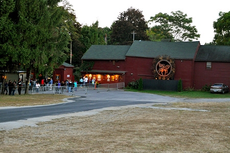 Tight security at Headless Horseman!