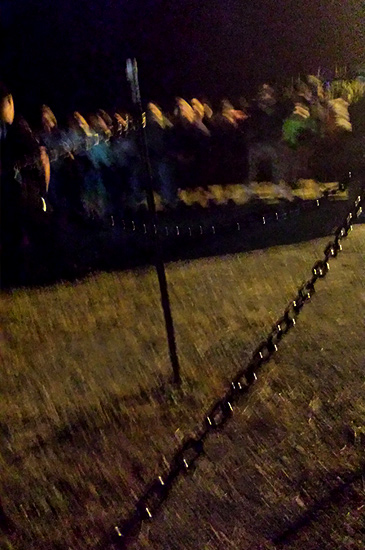 All aboard the hayride!