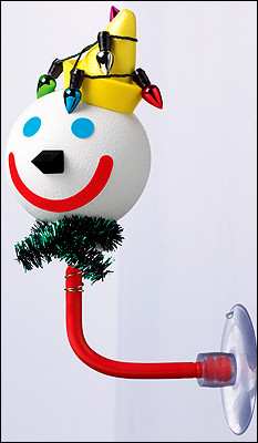The 2007 Jack In The Box 'Holiday Jack' Antenna Ball!