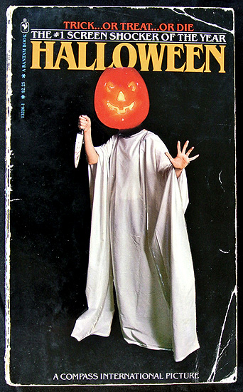 The Halloween movie adaptation paperback novel!