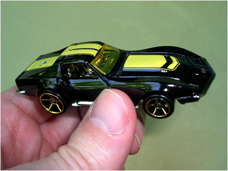 black hot wheels car