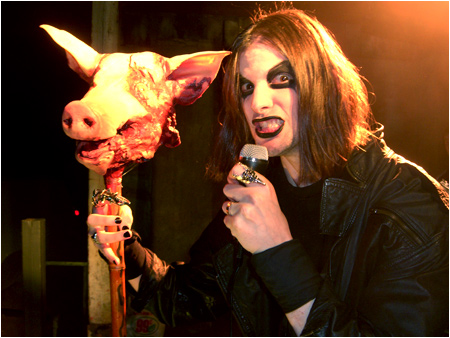 Mayhem - a band who simultaneously mastered black metal and bacon.