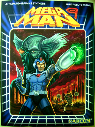 If you don't love this Mega Man 9 retro-style box art by Gerald de Jesus, you are truly dead inside