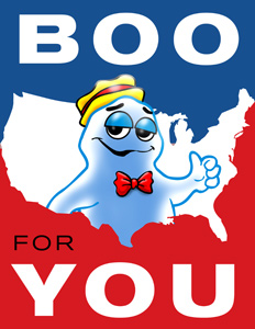 Boo for You! Vote for Boo Berry in the General Mills Monsters Cereal Election!