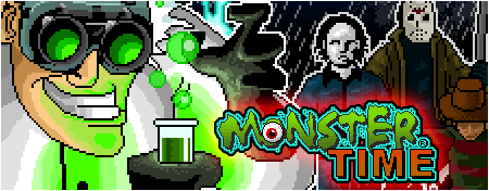 Doc Mock's MonsterTime - Our new Flash game parody/tribute to BurgerTime!