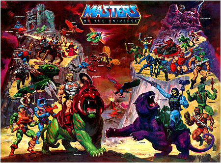 The greatest He-Man and the Masters of the Universe poster ever? I think so. Well done, William George.