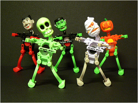 Noggin Bops just might be the best Halloween wind-up toys EVER.