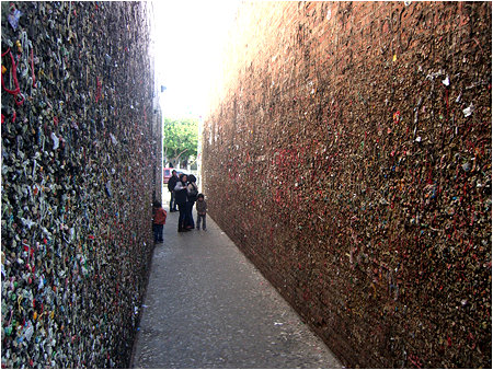 Bubblegum Alley: where all wads of bubblegum go to die.