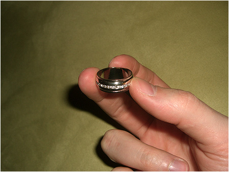 Pee-wee Herman's ring!
