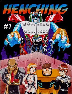 Henching - a new comic by Protoclown debuts next week at the San Diego Comic-Con!