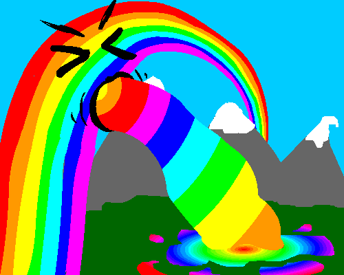 RainbowPuke.com is back and chock full o' more puke than ever!