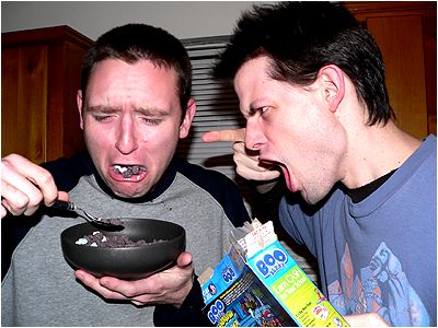 YOU WILL EAT THE BOO BERRY NOW MISTER!!!!!!