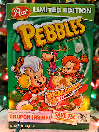 Post Pebbles Sugar Cookie Cereal!