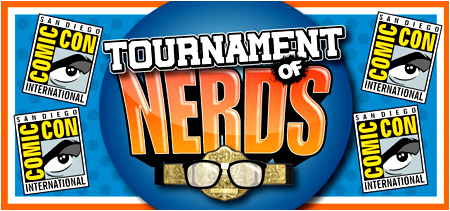 Come see me perform in a special LIVE performance of the Tournament of Nerds at Comic-Con!