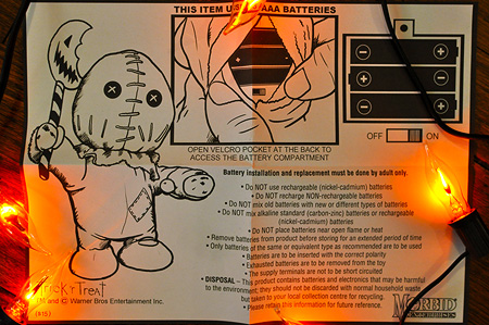 Trick 'R Treat Animated Sam!