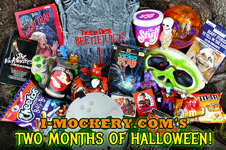 Greetings, ghosts 'n goblins! Welcome to I-Mockery's 2017 Halloween season!