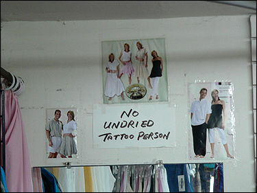 ARE YOU AN UNDRIED TATTOO PERSON?