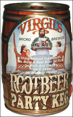 Virgil's Root Beer Party Keg!
