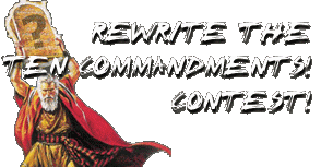 Rewrite the Ten Commandments Contest!