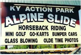 SLIP 'N SLIDE AT KY ACTION PARK! WOO HAH!