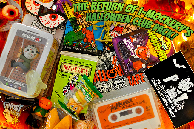 I-Mockery's 2014 Halloween Club Packs have arrived!