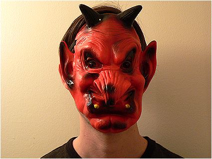 Watch out for that devil, he's a tricky one!