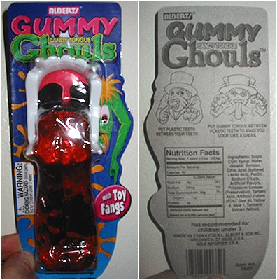 A tasty treat or something horrible to choke on?