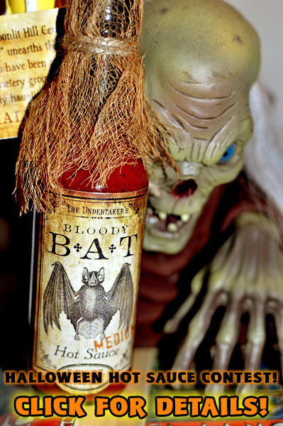 Halloween Hot Sauce Contest! Click for details!