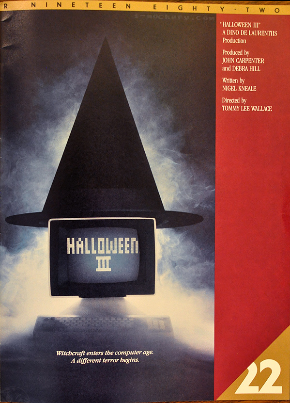 Universal Pictures For 1982 - The Halloween III: Season of the Witch original pre-release trade ad!