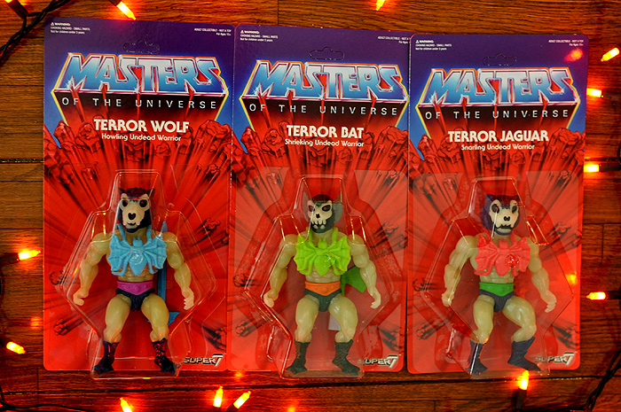 Masters of the Universe: Curse of the Three Terrors action figure set!