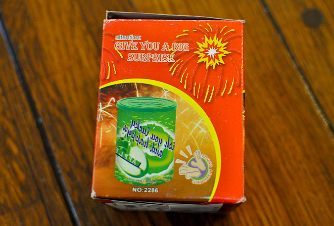 A Lucky And Happy Halloween Mystery Can!