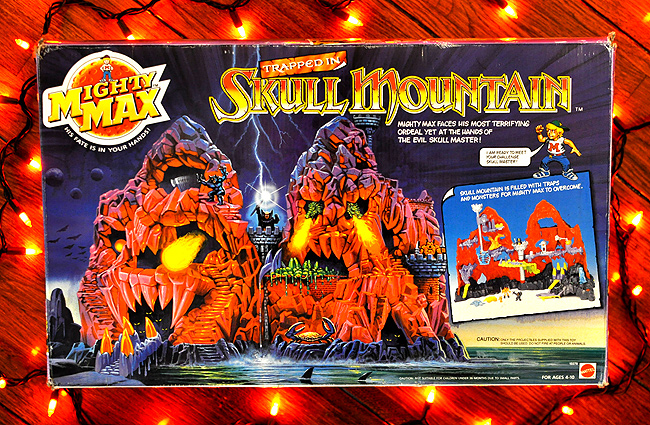 The Mighty Max Trapped In Skull Mountain Playset!
